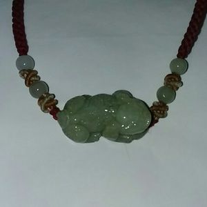 Jade Chinese Dog Bracelet